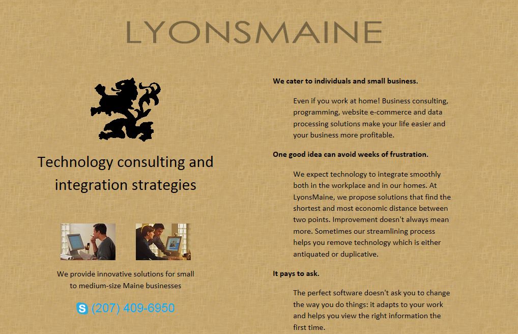 LyonsMaine Screen Shot